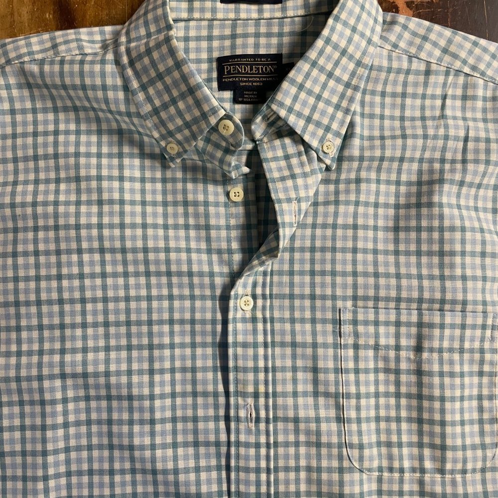 Sir Pendleton Long Sleeve Wool Shirt